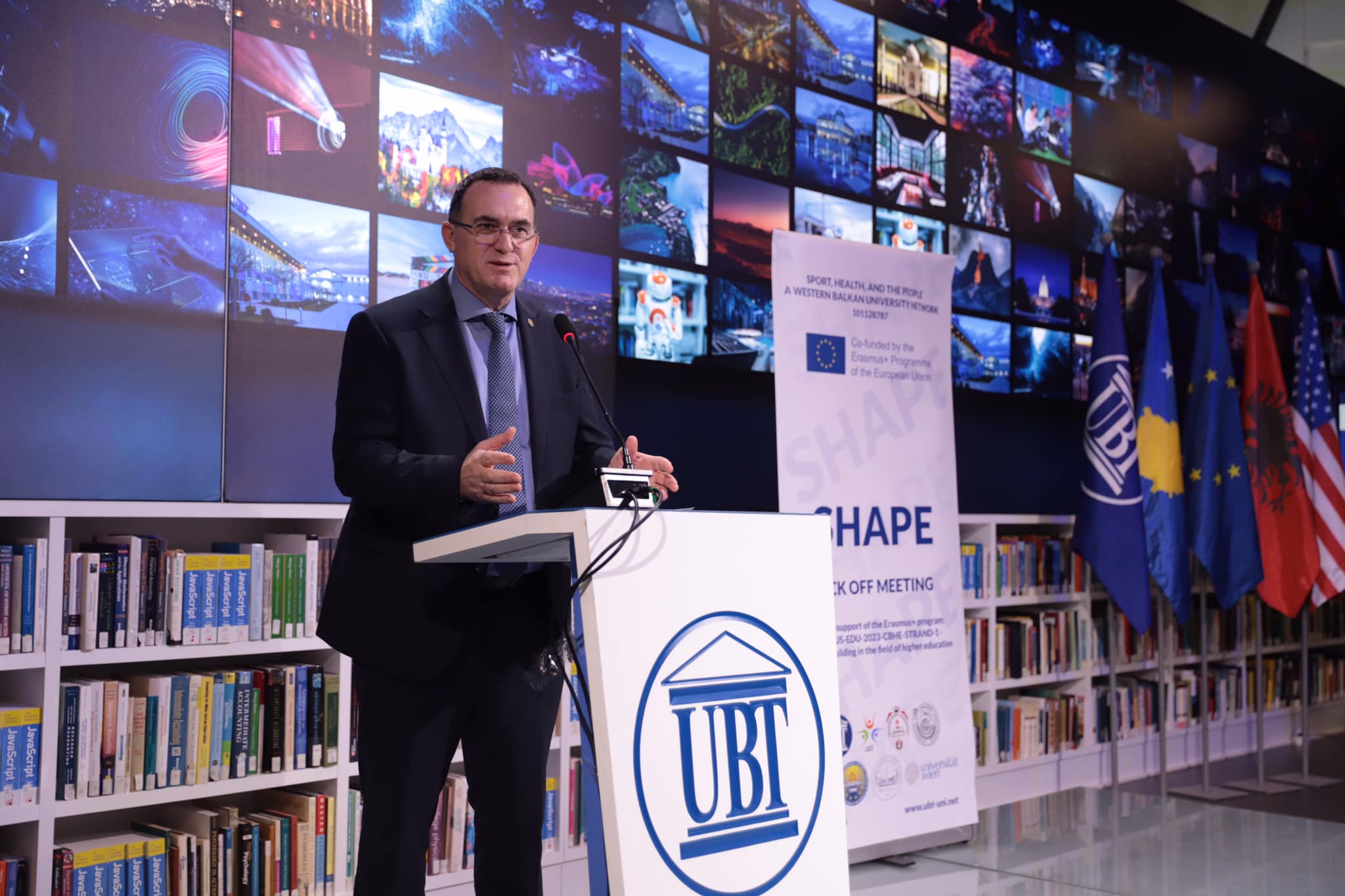 The “Shape” Project Presented at UBT: Building the University Network for Sport in the Western Balkans and Promoting Health