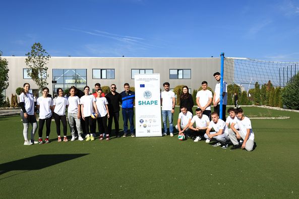 UBT Hosts Successful Mixed Volleyball Event for High School Students, Promoting Teamwork and Gender Equality