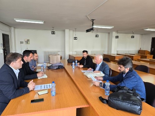 Meeting with WP3 leader (Univeristy of Pristina)